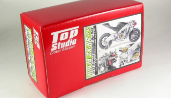 Kawasaki Ninja ZX-RR Super Detail-Up Set - Top Studio