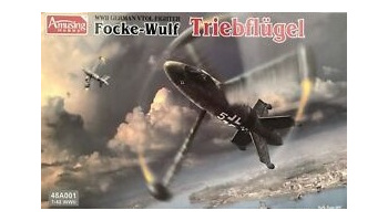 SLEVA 150,-Kč 25% DISCOUNT - Focke Wulf Triebflugel 1/48 - Amusing Hobby