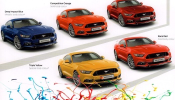 2015 Ford Mustang Race Red Paints 60ml