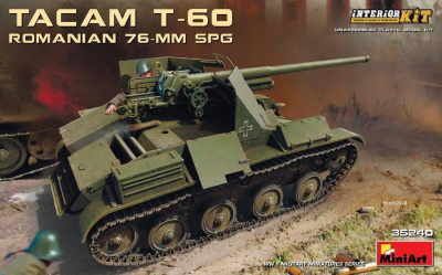 1/35 Romanian 76-mm SPG Tacam T-60 Interior Kit