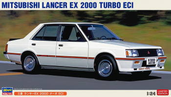 SLEVA 230,- Kč 30% DISCOUNT - Mitsubishi Lancer EX 2000 Turbo ECI 1/24 - Hasegawa