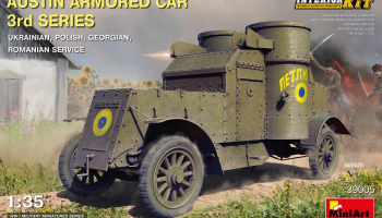 Austin Armored Car 3rd Series: Ukrainian, Polish,  Georgian, Romanian Service. Interior Kit 1/35 – MiniArt