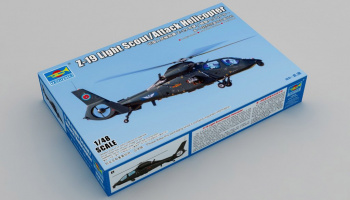 SLEVA  20% DISCOUNT - Z-19 Light Scout/Attack Helicopter 1:48 - Trumpeter
