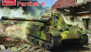 SLEVA 240,-Kč 20% DISCOUNT - Panther II (2in1) 1/35 - Amusing Hobby