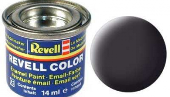 Barva Revell emailová 06 (32106) matná dehtově černá (tar mat) – Revell