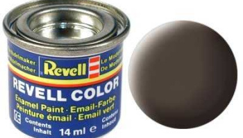 Barva Revell emailová 84 (32184) matná koženě hnědá (leather brown mat)