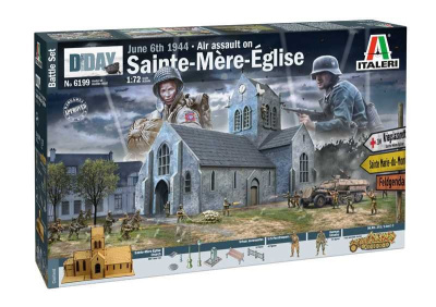 Battle of Normandy: Saint-Mere-Église 6 June 1944 (1:72) - Italeri