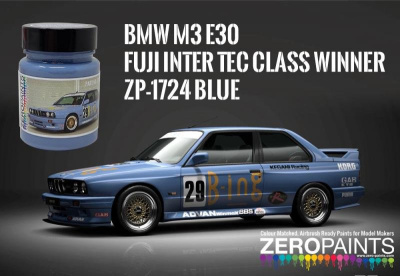 BMW M3 E30 90's Fuji Intertec Class Winner - Blue Paint 60ml - Zero Paints