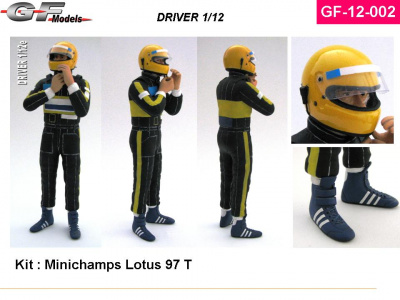 Driver Senna Figure 1/12 - GF Models