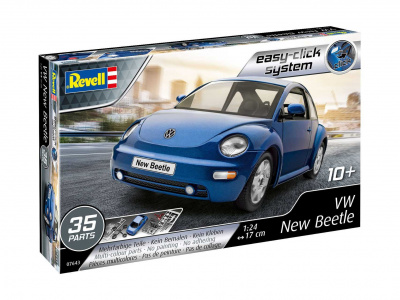 EasyClick auto 07643 - VW New Beetle (1:24) - Revell
