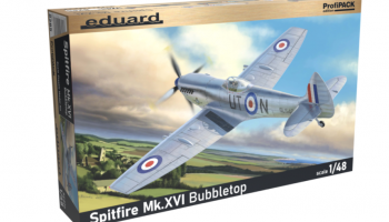 SLEVA 176,-Kč 30% DISCOUNT - Spitfire Mk. XVI Bubbletop 1/48 - EDUARD
