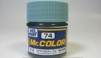 Mr. Color C 074 - Air Superiority Blue - Modrá - Gunze