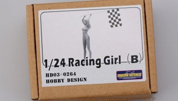 SLEVA 156,-Kč 30% DISCOUNT - Racing Girl (B) - Hobby Design