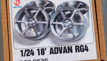 SLEVA 100,-Kč 29%DISCOUNT - 18' Advan RG4 Wheels 1/24 - Hobby Design