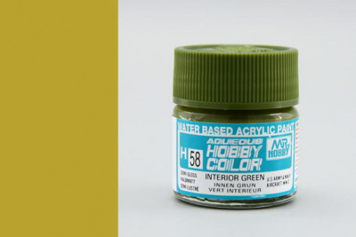 Hobby Color H 058 - Interior Green - Gunze
