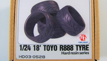 Toyo R888 Tyre 18inch (Resin Tires) - Hobby Design