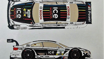 BMW M3 DTM #21 Witmann Ice Watch 2013 - Racing Decals 43