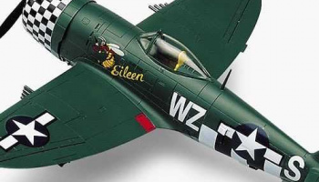 Model Kit letadlo 12474 - P-47D "EILEEN" (1:72) - Academy