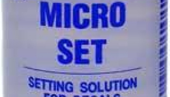 Micro Set setting solution for decals - Microscale
