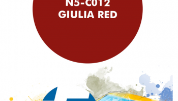 Giulia Red  Paint for Airbrush 30 ml - Number 5