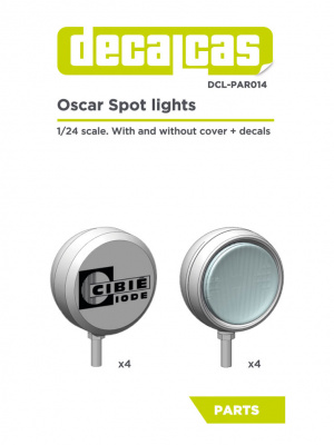 Oscar Spot Lights 1/24 - Decalcas