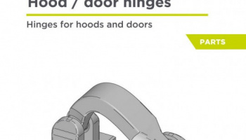 Hood / door hinges 1:24 - Decalcas