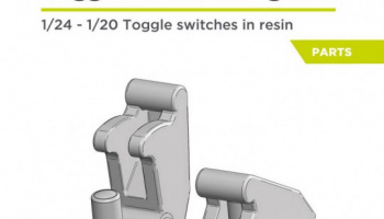 Toggle switch with guard 1/24 - Decalcas