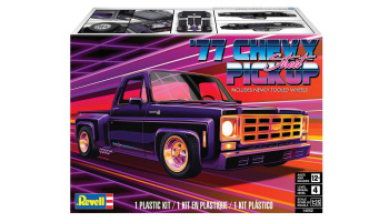 Plastic ModelKit MONOGRAM - 76 Chevy Squarebody Street Truck (1:24) - Revell