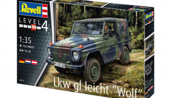 Lkw gl leicht "Wolf" (1:35) Revell Plastic ModelKit - Revell