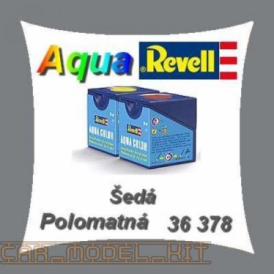 Revell Aqua Color 378 Polomatná Šedá