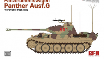 SLEVA 251,-Kč 20% DISCOUNT - Panzerbefehlswagen Panther Ausf.G 1/35 - RFM