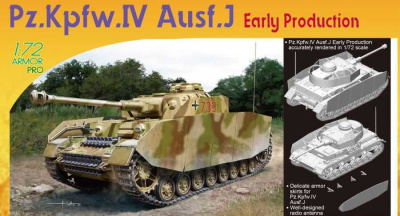 SLEVA   20% DISCOUNT - Pz.Kpfw.IV Ausf.J Early Production (1:72) – Dragon