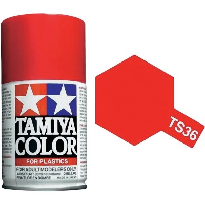 Spray TS36 Fluorescent Red - Tamiya