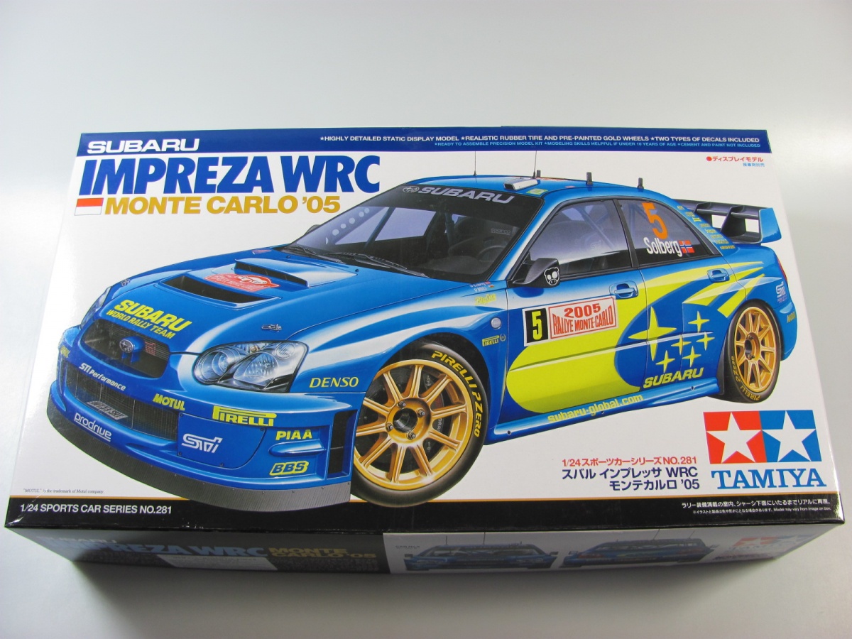 Subaru Impreza WRC 05 Monte Carlo Tamiya