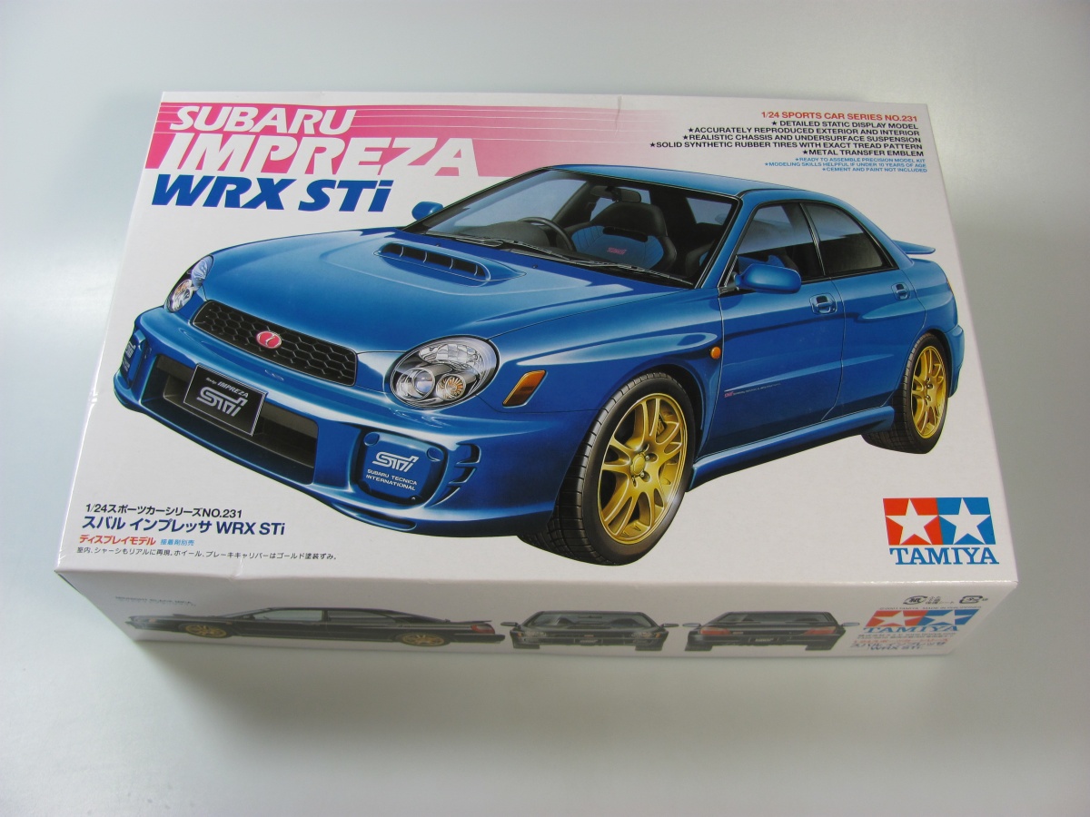 Subaru Impreza WRX STi Tamiya