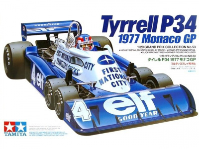 Tyrrell P34 1977 Monaco GP 1/20 – Tamiya