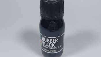 Rubber Black Paint (Similar to TS82) 60ml - Zero Paints