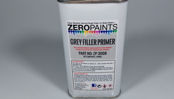 Airbrushing Grey Primer/Micro Filler (250ml) - Zero Paints