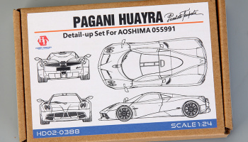 Pagani Huayra Detail Set for Aoshima 05599 - Hobby Design