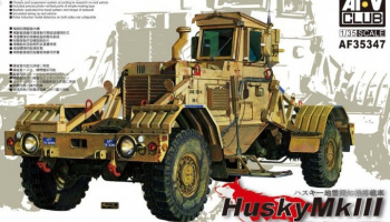 SLEVA 324,-Kč  25%DISCOUNT - Husky Mk III Vehicle Mounted Mine Detector (VMMD) 1/35 - AFV Club