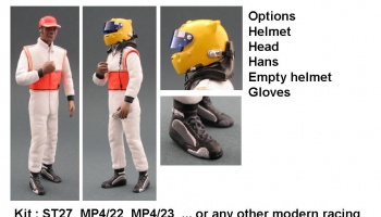 Driver Hamilton Figure - GF Models