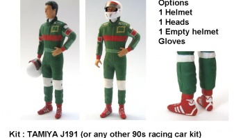 Driver Figure Schumacher - GF Models