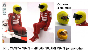 Driver Figure Senna McLaren 1/20 - GF Models