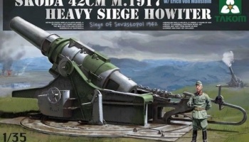 ŠKODA 42CM M.1917 HEAVY SIEGE HOWITZER (1:35) - Takom