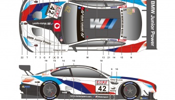 BMW M6 GT3 Team Schnitzer - SKDecals