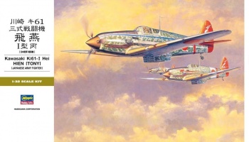 Kawasaki KI-61 Hien Type I-Hei (1:32) - Hasegawa