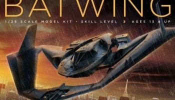 SLEVA 1500Kč  (50% discount) Batwing (Batman Vs Superman: Dawn Of Justice) 1:25 - Moebius Models