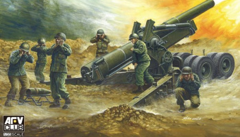 8 inch Howitzer M1 - AFV Club