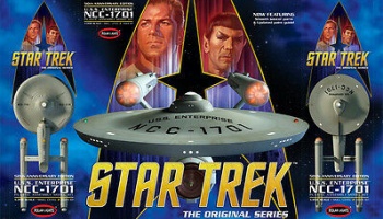 Star Trek U.S.S. Enterprise NCC-1701 50th Anniversary Edition - Polar Lights