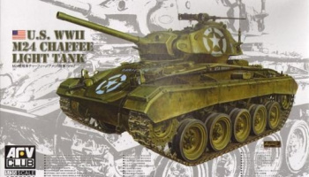U.S. WWII M24 Chaffee Light Tank (1:35) - AFV Club